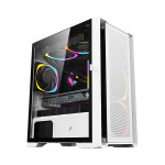 1STPLAYER T4 M-ATX TRILOBITE White Gaming Case
